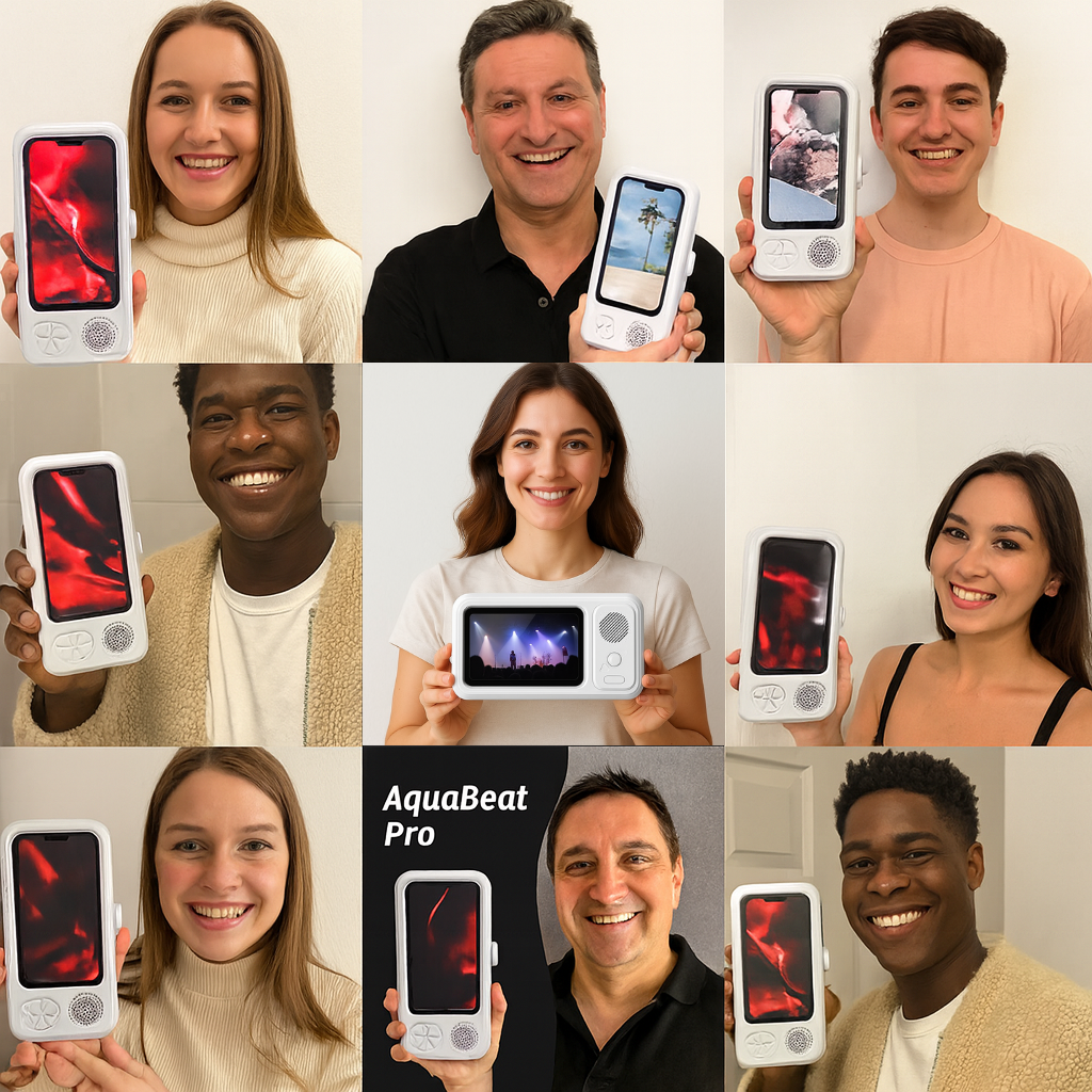 AquaBeat Pro - Genieße deine Lieblingsmusik – selbst im Dampf