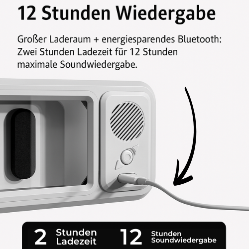 AquaBeat Pro - Genieße deine Lieblingsmusik – selbst im Dampf