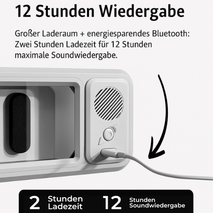 AquaBeat Pro - Genieße deine Lieblingsmusik – selbst im Dampf