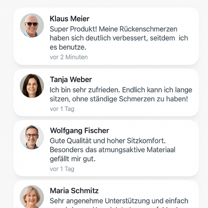 BackAxis – Rückenkomfort verbessern