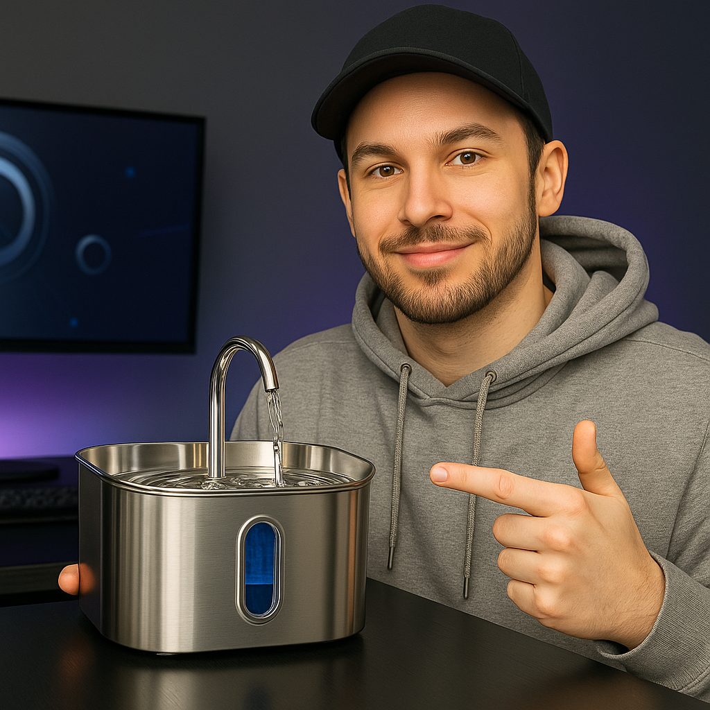 PuraPaws Automatischer Katzenbrunnen – Leise, Hygienisch & Langlebig für gesunde Haustiere