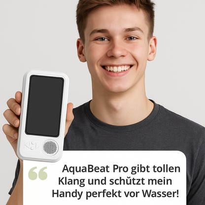 AquaBeat Pro - Genieße deine Lieblingsmusik – selbst im Dampf