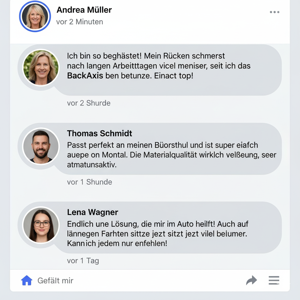 BackAxis – Rückenkomfort verbessern