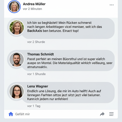 BackAxis – Rückenkomfort verbessern