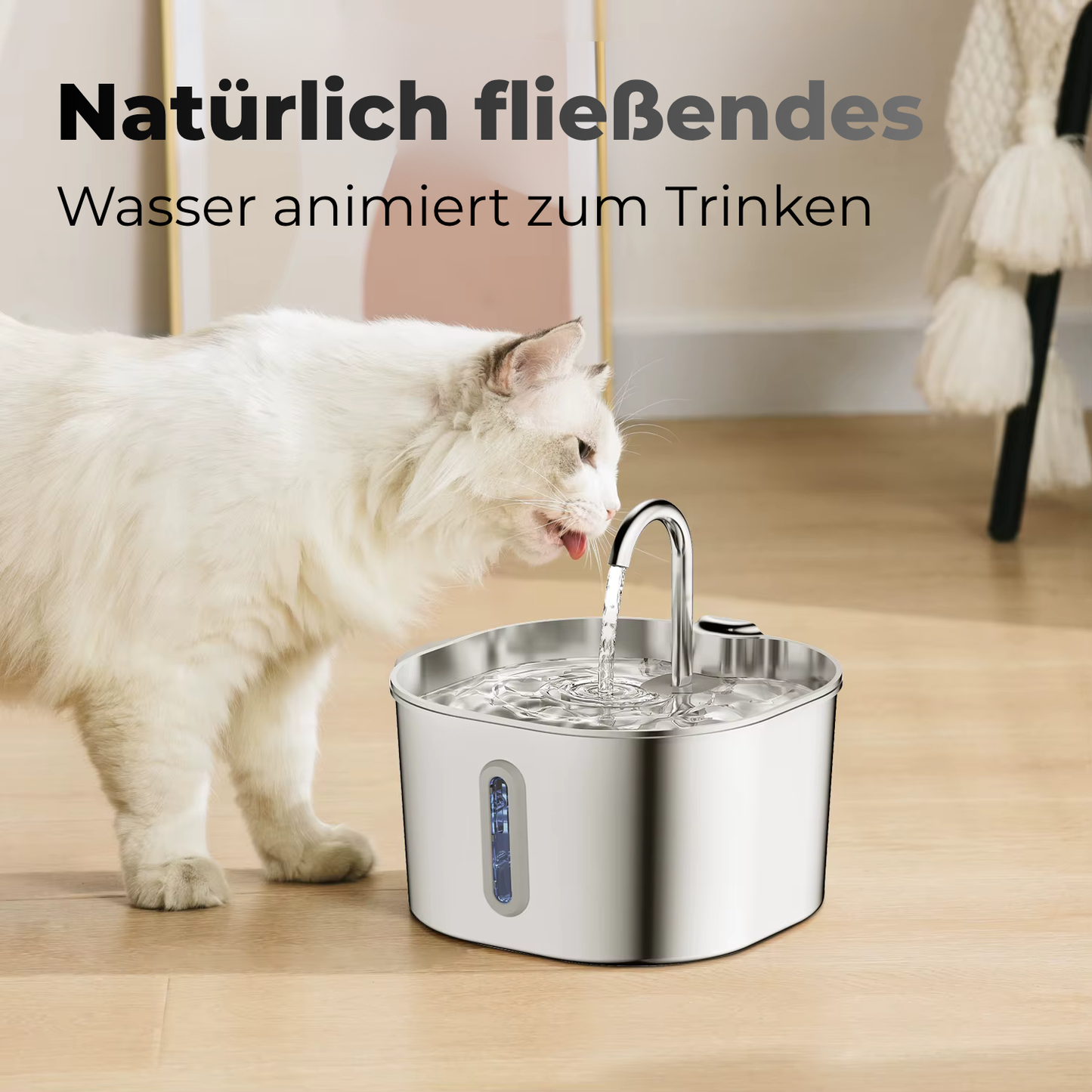 PuraPaws Automatischer Katzenbrunnen – Leise, Hygienisch & Langlebig für gesunde Haustiere