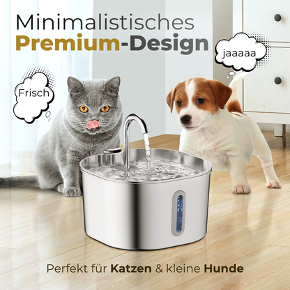 PuraPaws Automatischer Katzenbrunnen – Leise, Hygienisch & Langlebig für gesunde Haustiere
