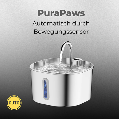 PuraPaws Automatischer Katzenbrunnen – Leise, Hygienisch & Langlebig für gesunde Haustiere
