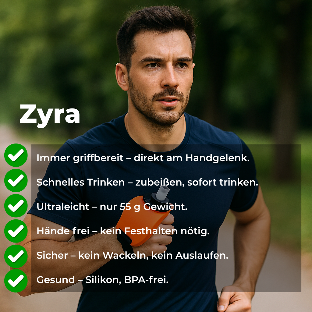 Zyra - Wasser immer am Handgelenk