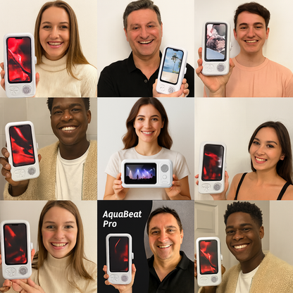 AquaBeat Pro - Genieße deine Lieblingsmusik – selbst im Dampf