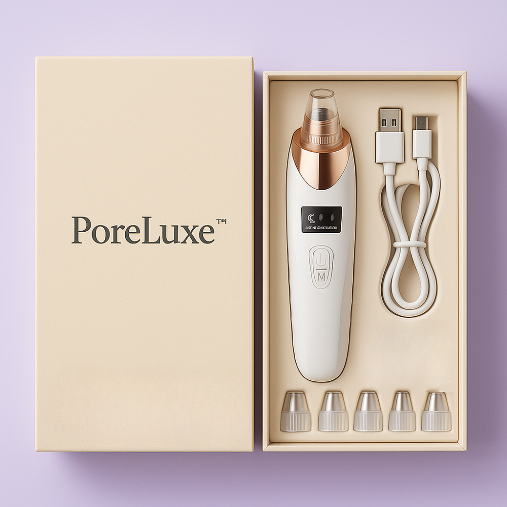 PoreLuxe Elegant & hochwertig – klingt direkt nach effektiver Hautpflege