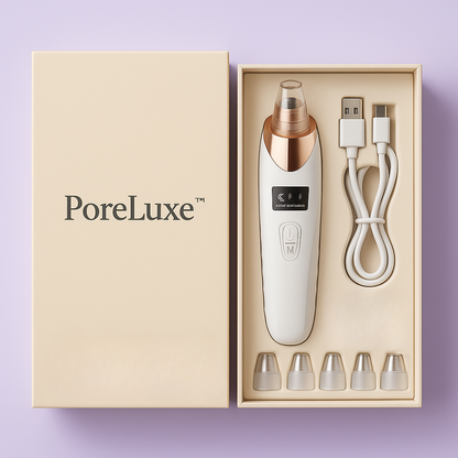 PoreLuxe Elegant & hochwertig – klingt direkt nach effektiver Hautpflege